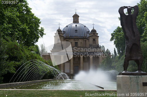 Image of Monument to the fallen in Pamplona