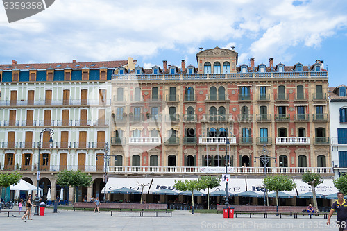 Image of Plaza del Castillo in Pamplona