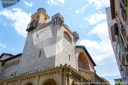 Image of Saint Nicholas church in Pamplona