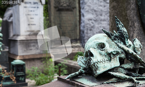 Image of Old Cemetery statue