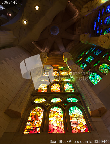 Image of Church windows interior