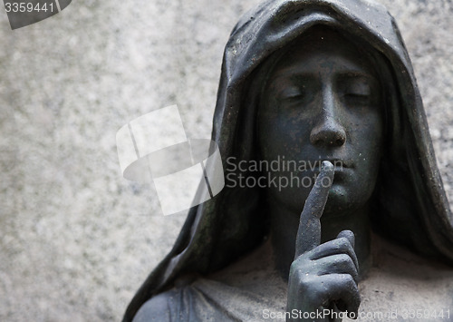 Image of Old Cemetery statue