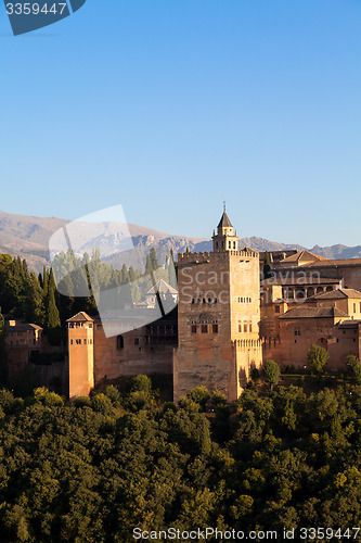 Image of Alhambra in Granada - Spain