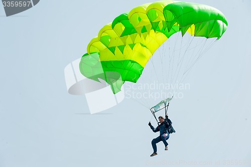 Image of Show program of paratrooper