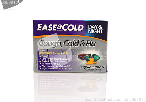 Image of Ease a Cold Day and Night Cough Cold and Flu capsules