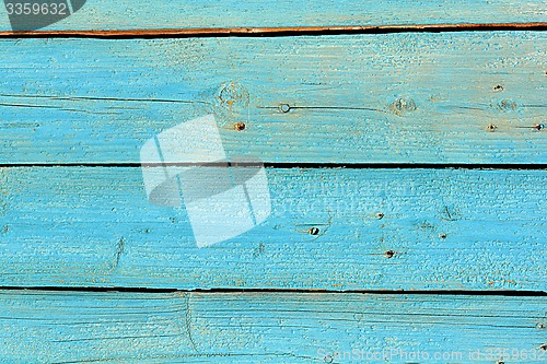 Image of blue plank old textured background