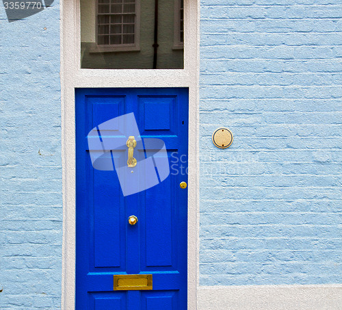 Image of notting hill in london england olod suburban and antique wall do