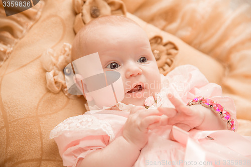 Image of Two-month old baby girl baby girl