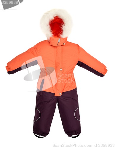 Image of Childrens snowsuit fall