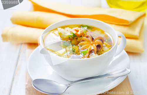 Image of fresh soup