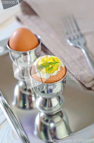 Image of boiled eggs