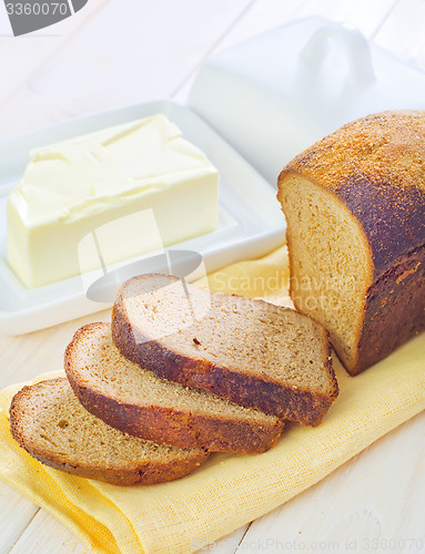 Image of butter and bread