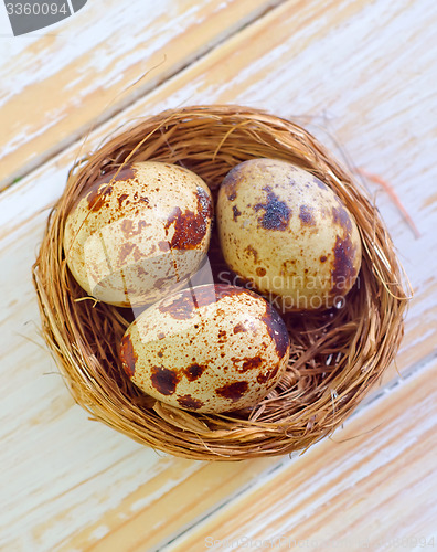 Image of quail eggs