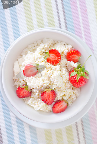 Image of cottage with strawberry