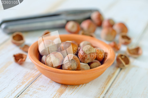 Image of hazelnuts