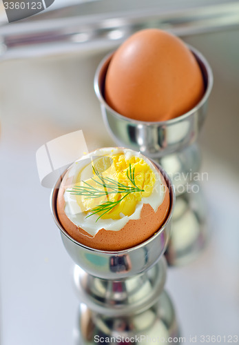 Image of boiled eggs