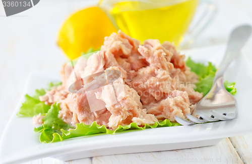 Image of salad from tuna