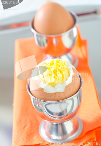 Image of boiled eggs