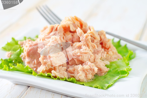 Image of salad from tuna