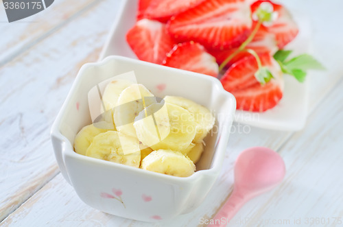 Image of strawberry and banana