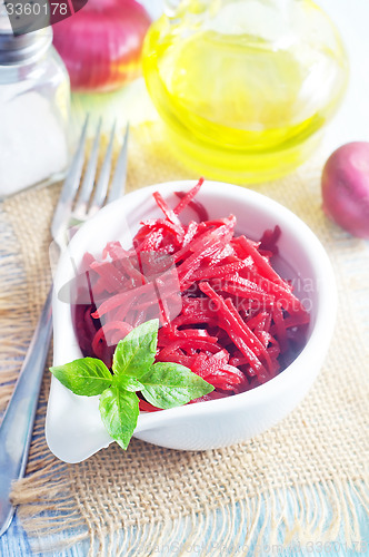 Image of salad from beet