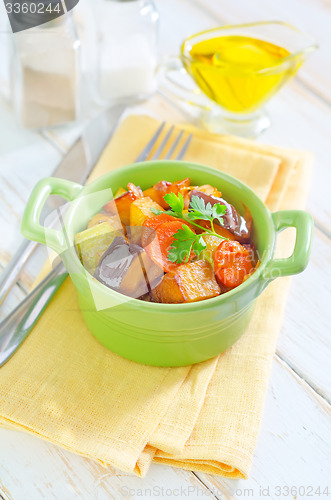 Image of baked vegetables