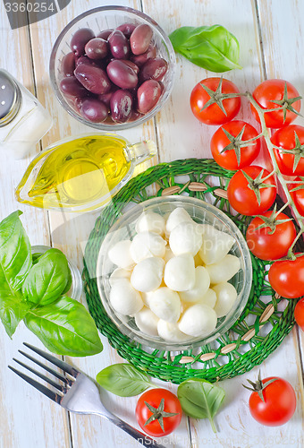 Image of ingredients for caprese