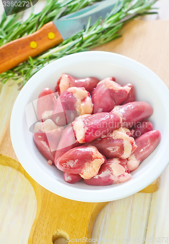 Image of chicken hearts