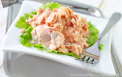 Image of salad from tuna