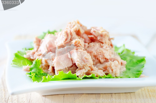 Image of salad from tuna