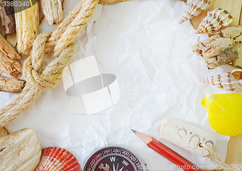 Image of paper and sticks