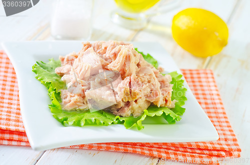 Image of salad from tuna