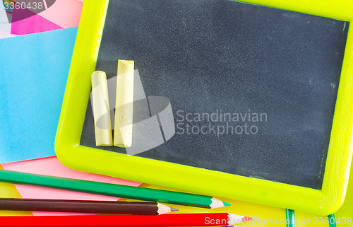 Image of school supplies