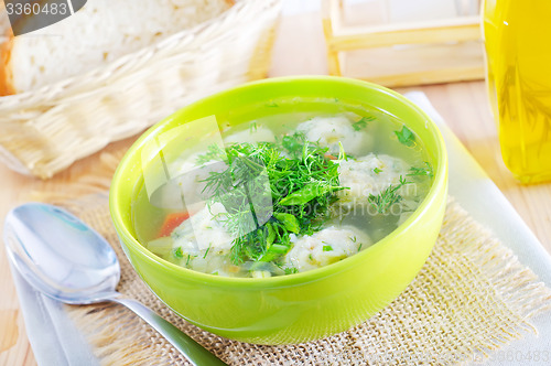Image of fresh soup