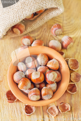 Image of hazelnuts