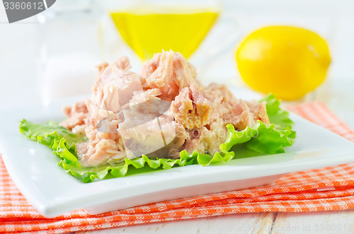 Image of salad from tuna