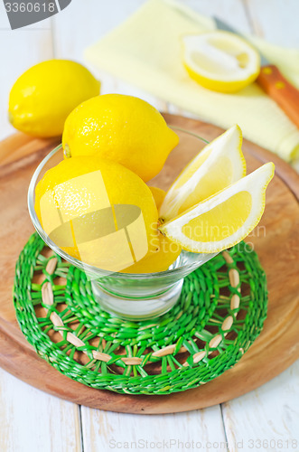 Image of fresh lemons