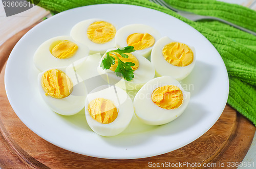 Image of boiled eggs