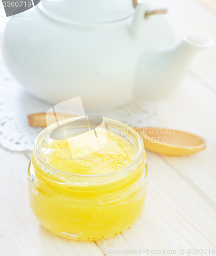 Image of honey and lemons