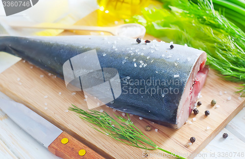 Image of raw tuna