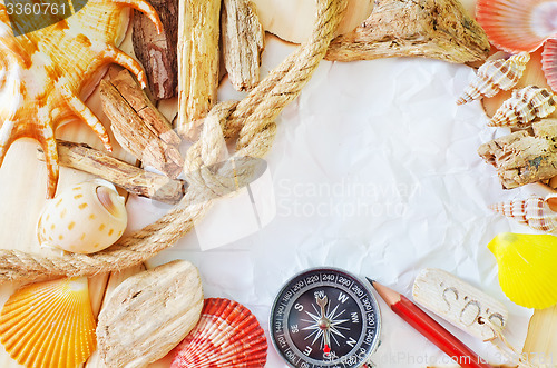 Image of paper and sticks