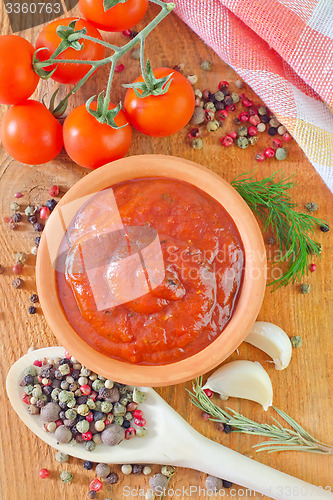 Image of tomato sauce