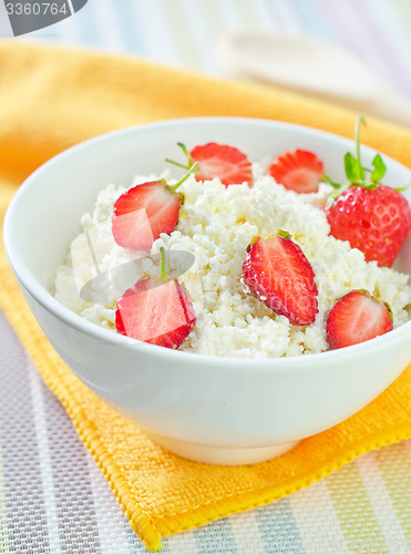 Image of cottage with strawberry