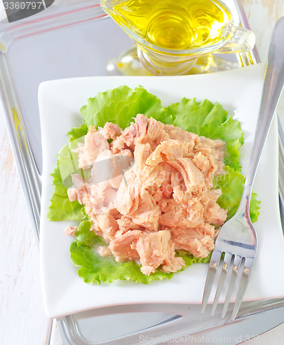 Image of salad from tuna