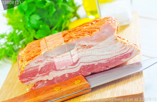 Image of smoked bacon