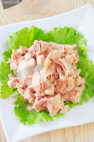 Image of salad from tuna