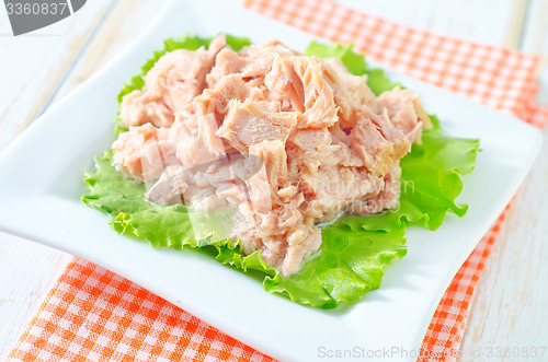 Image of salad from tuna