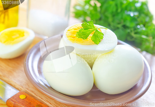 Image of boiled eggs