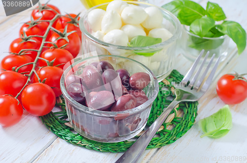 Image of ingredients for caprese