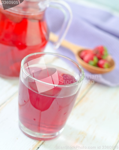 Image of strawberry juice